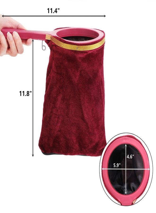 DEAYOU 6 Pack Magic Prop Change Bag with Zipper, Make it Appear or Disappear Magic Trick Bag, Classic Vanishing Effect Magic Accessories for Stage Performance, Magician, Beginner, Christmas - Image 2